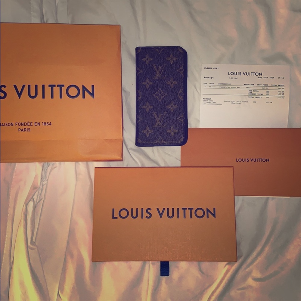 Louis Vuitton monogram iPhone 7/8 plus case